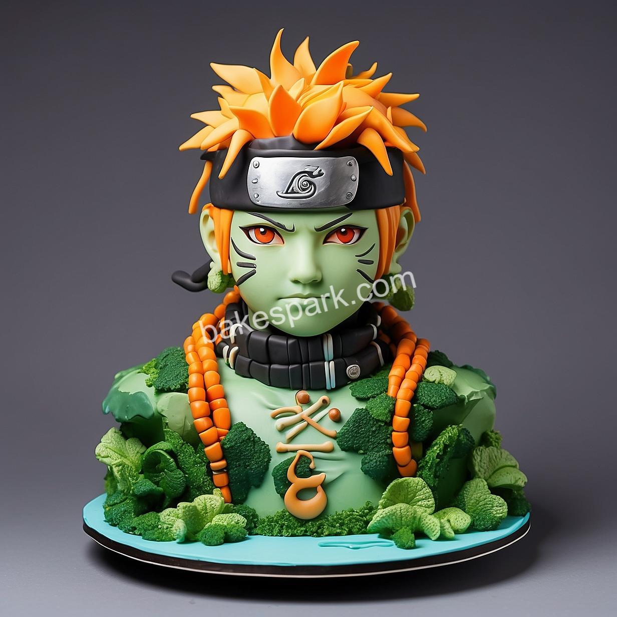 naruto cake