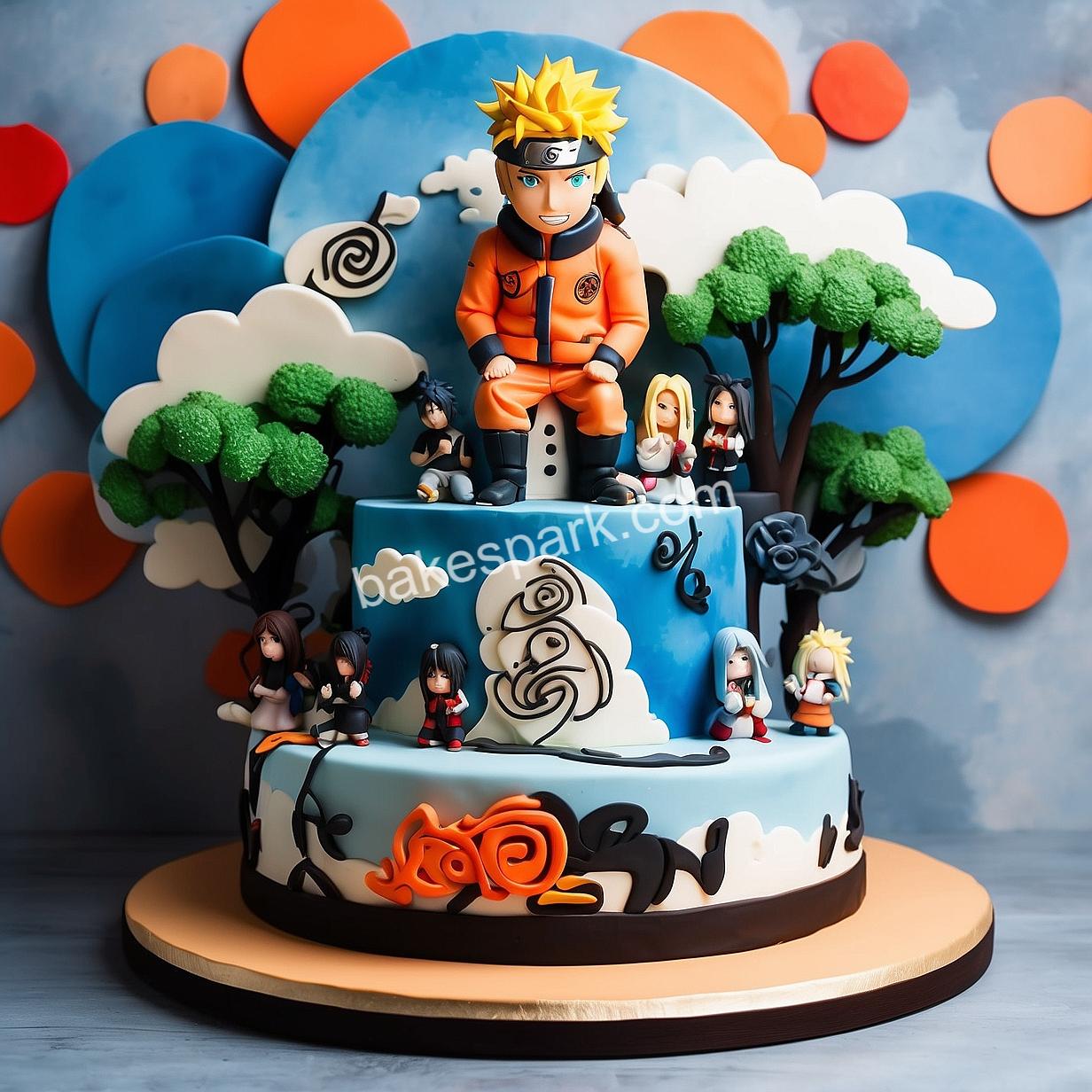 naruto cake