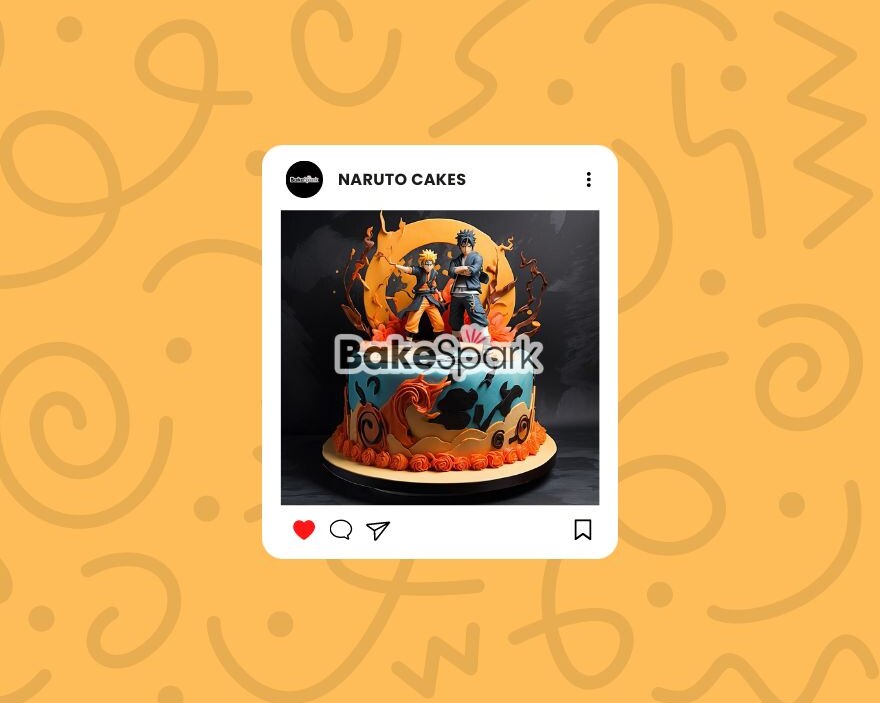 naruto cake