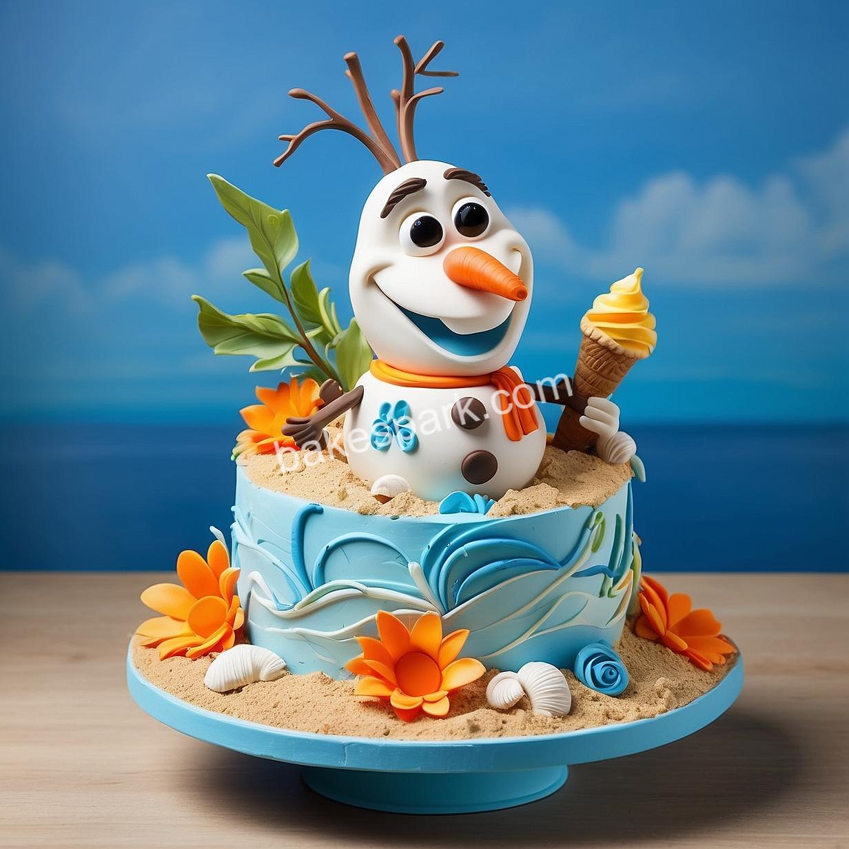 olaf cake