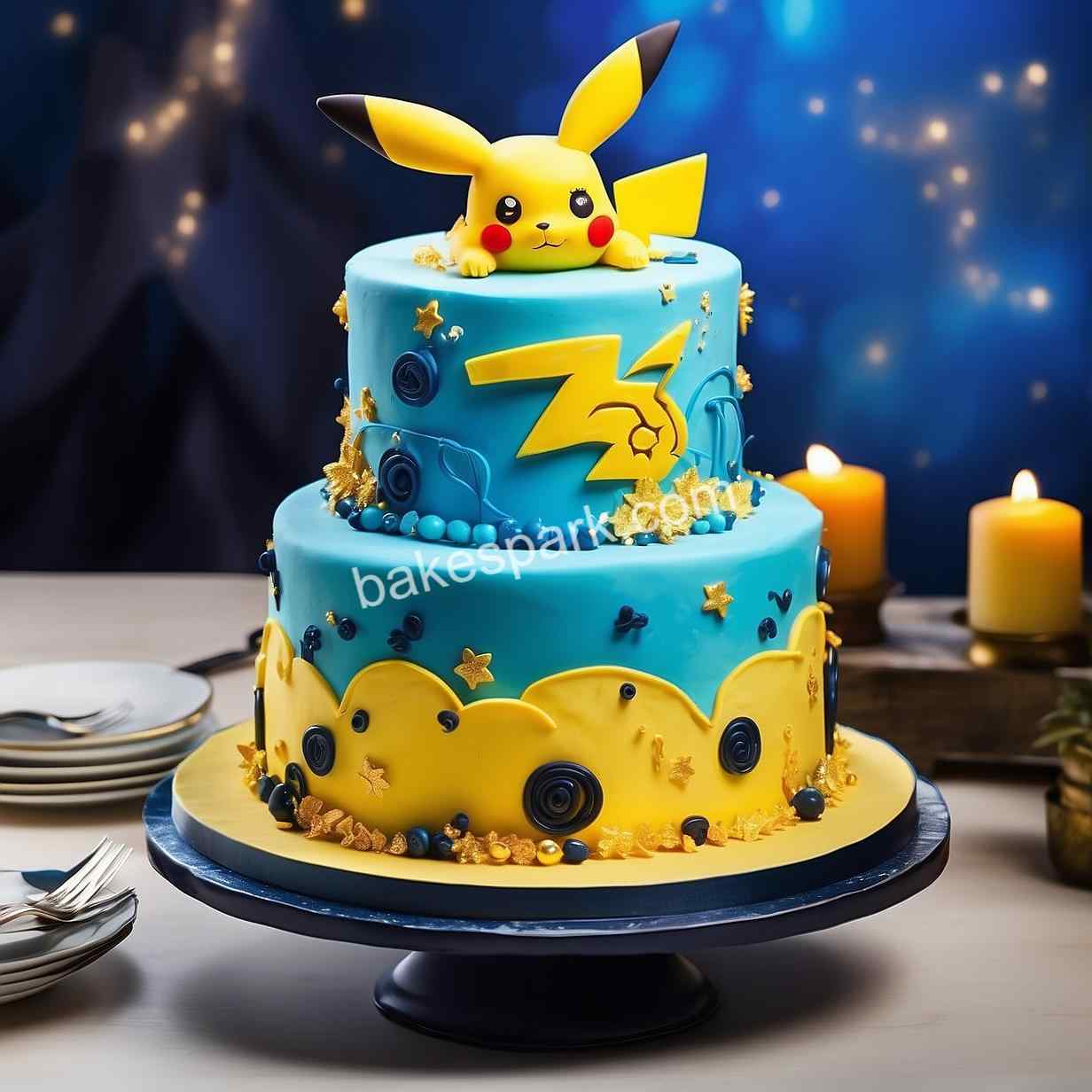 pikachu cake