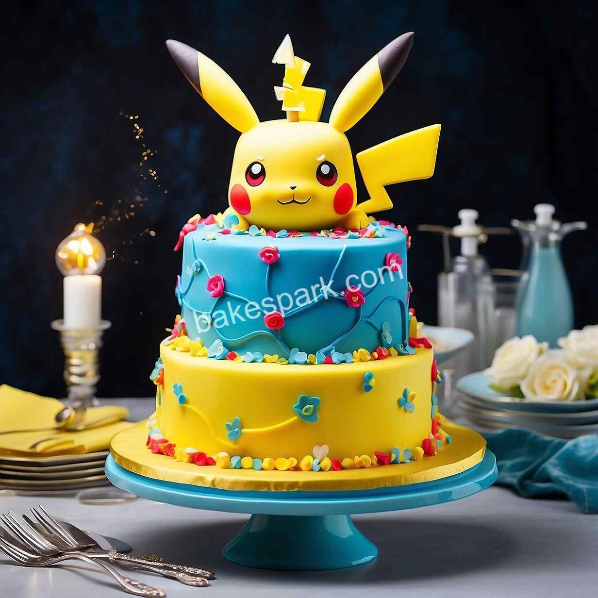pikachu cake