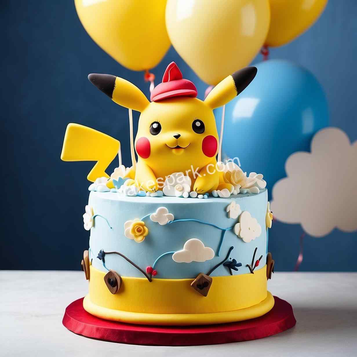 pikachu cake