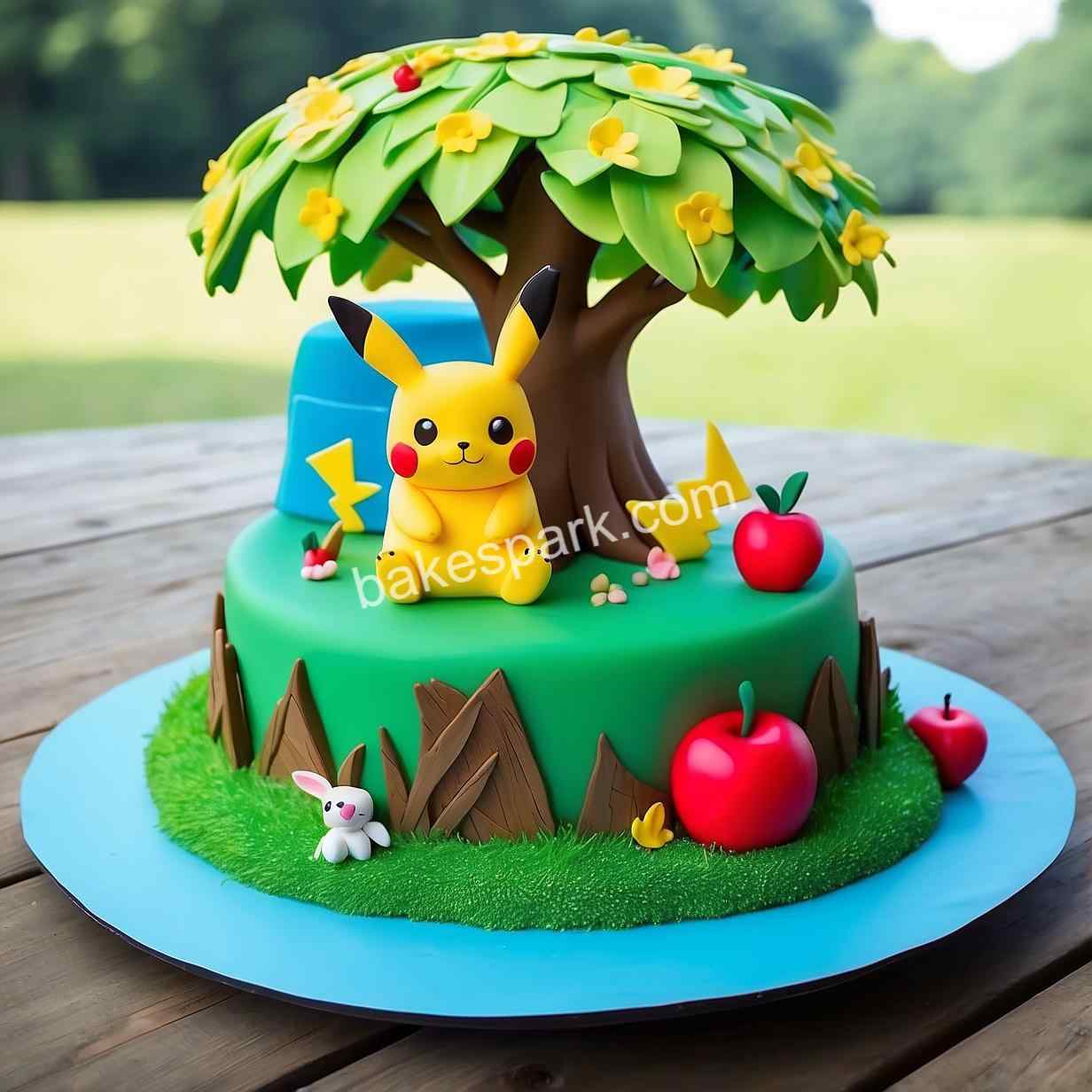 pikachu cake