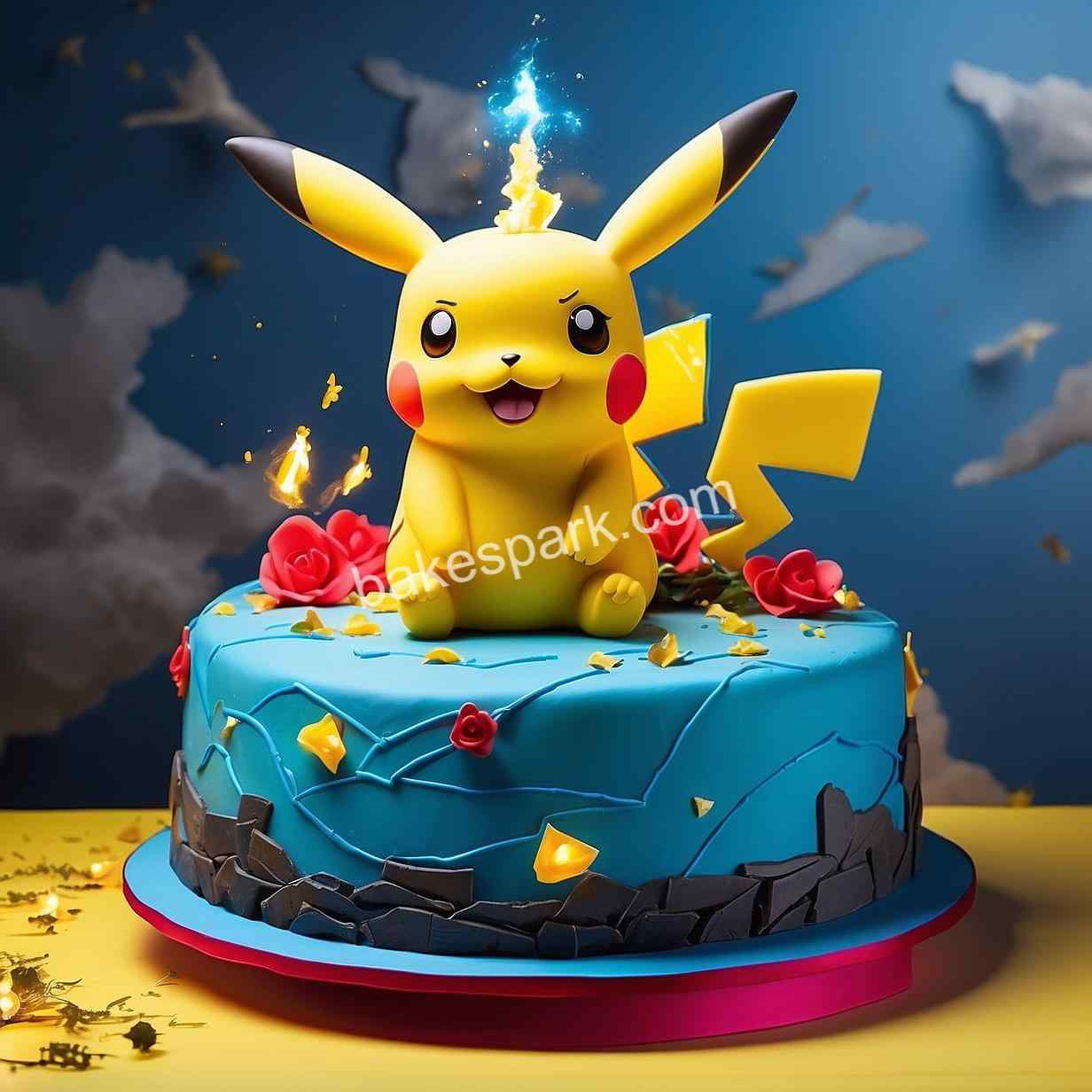 pikachu cake