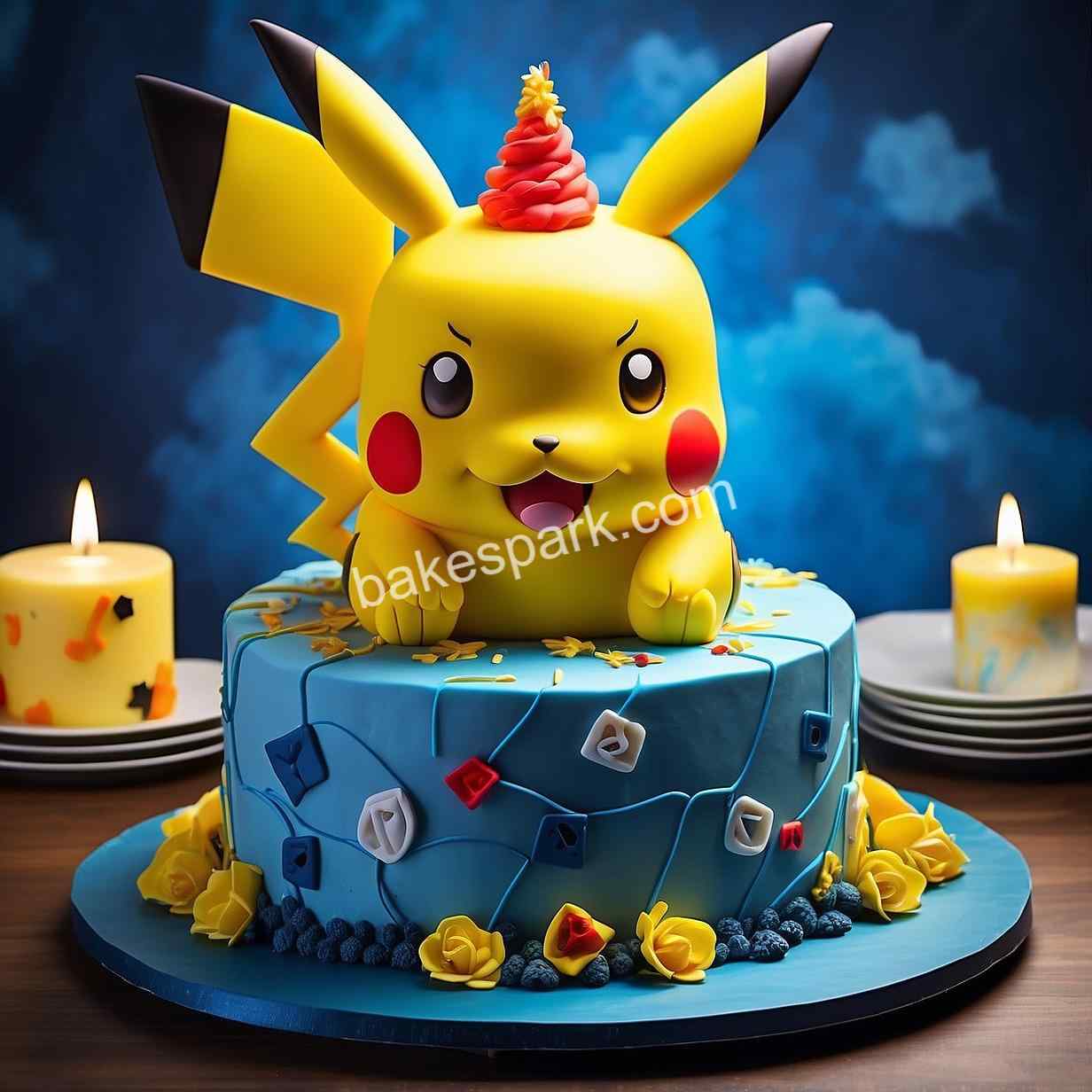 pikachu cake
