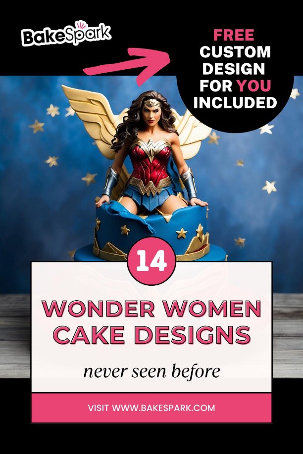 wonder women cake pinterest