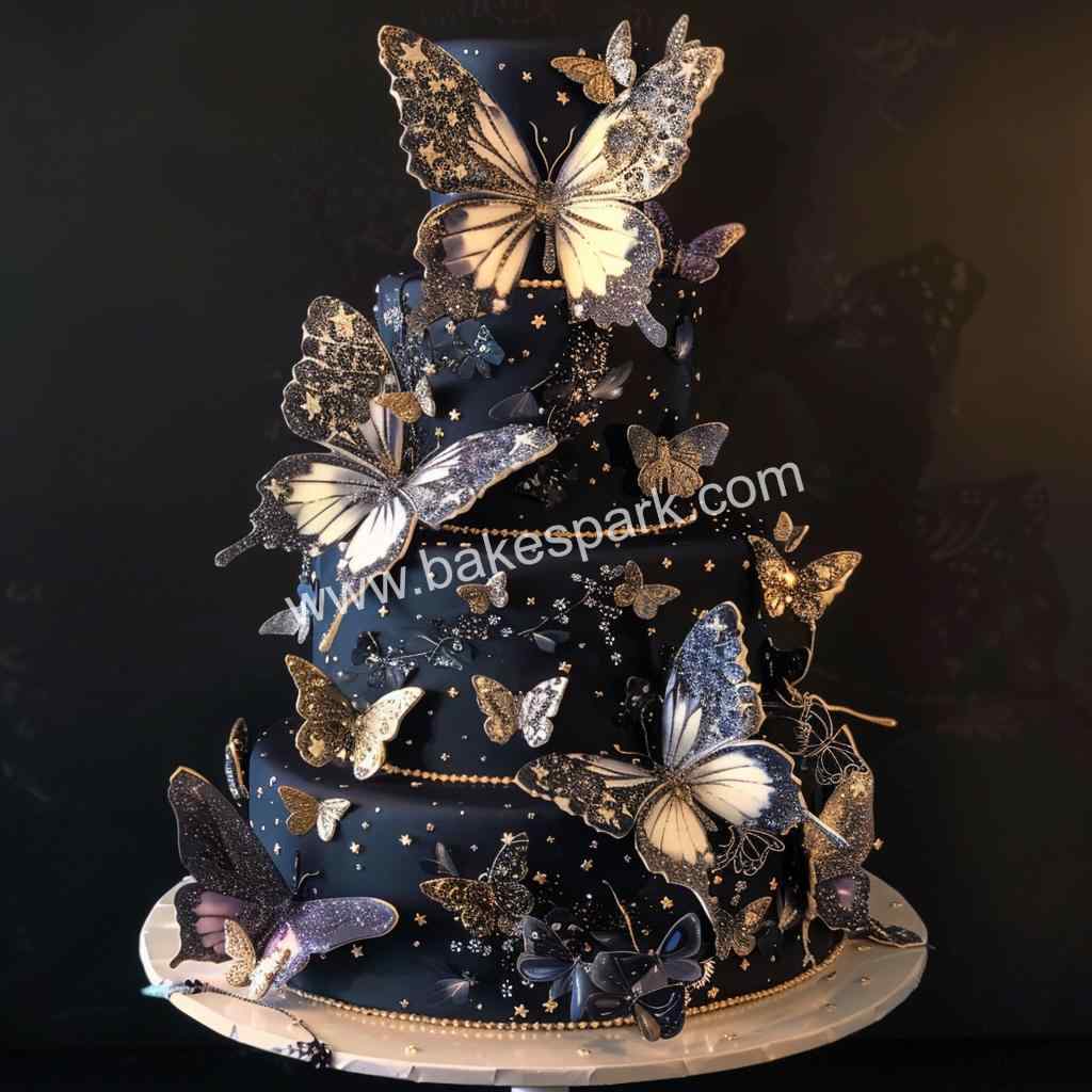 butterfly cake design