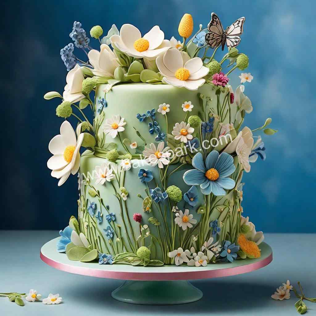 floral cake design