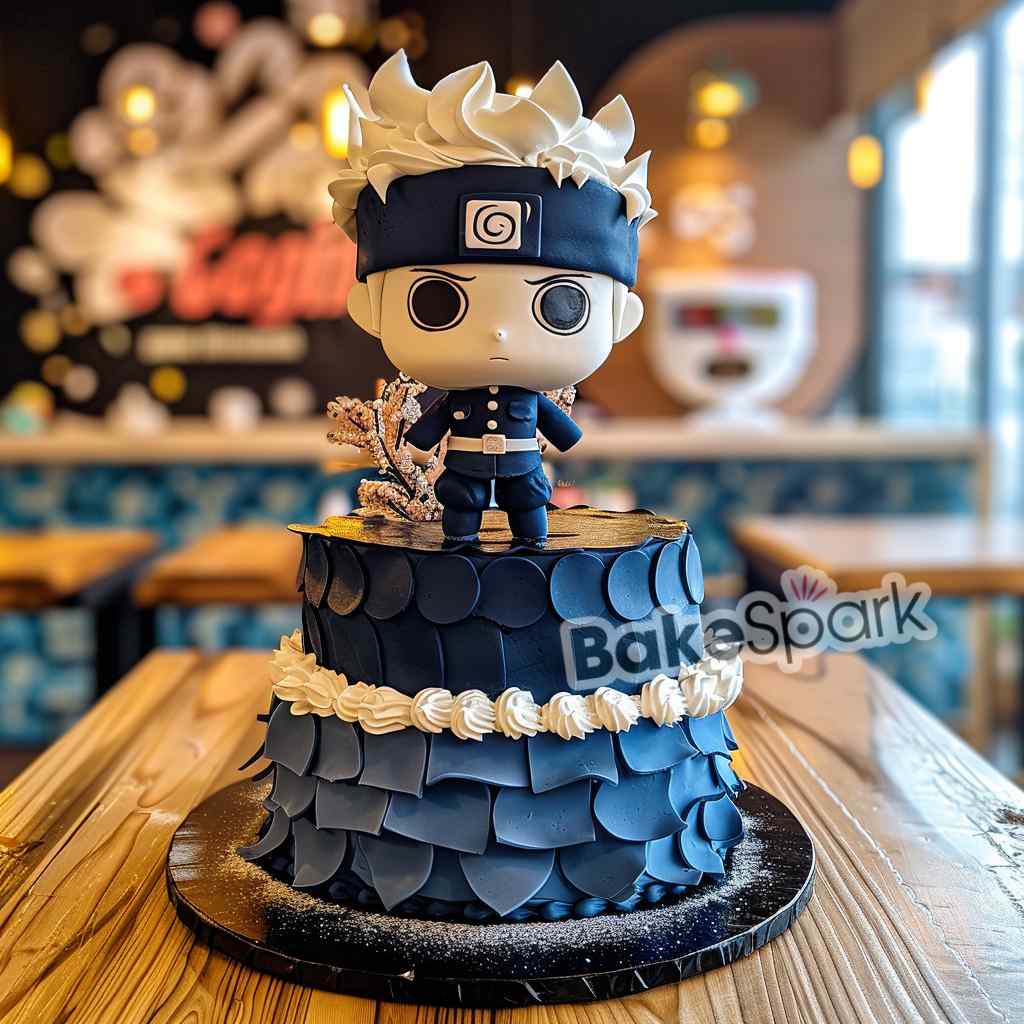 gojo cake design