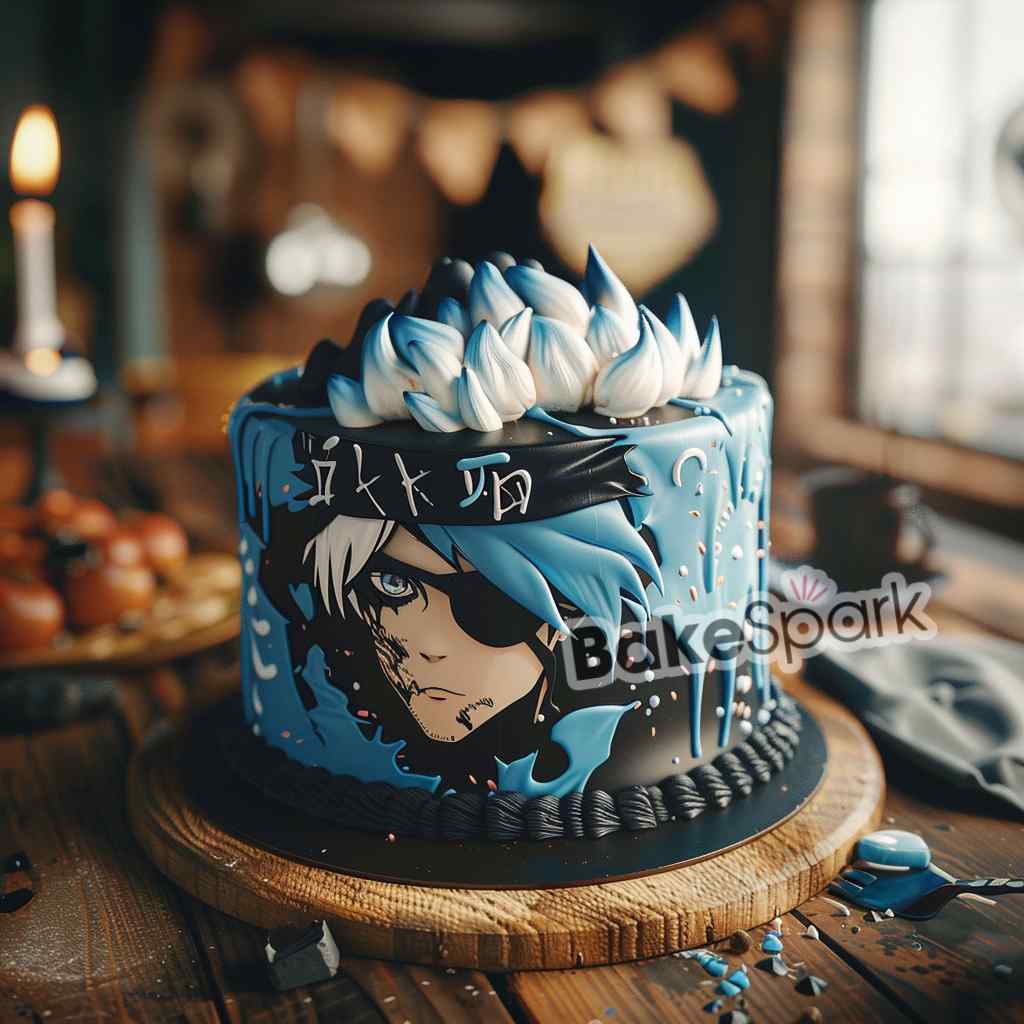 gojo cake design