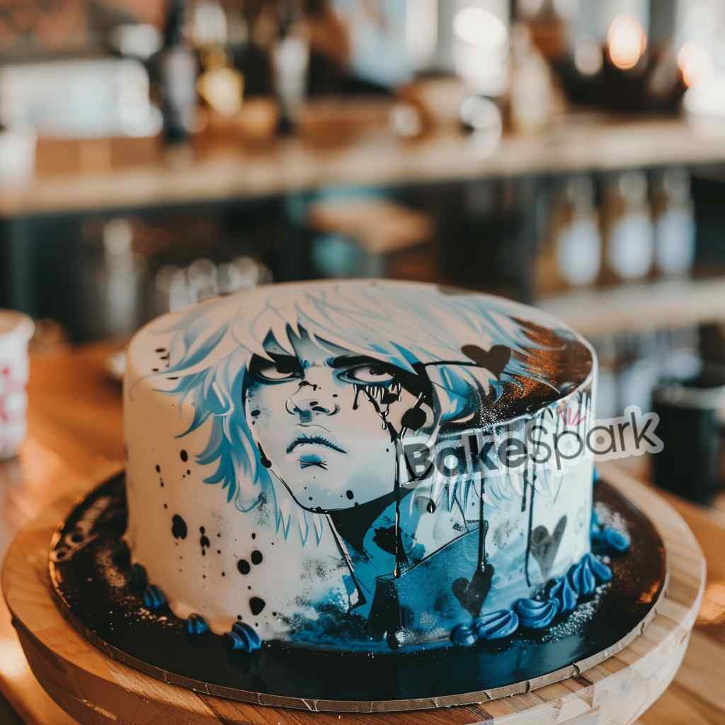 gojo cake design