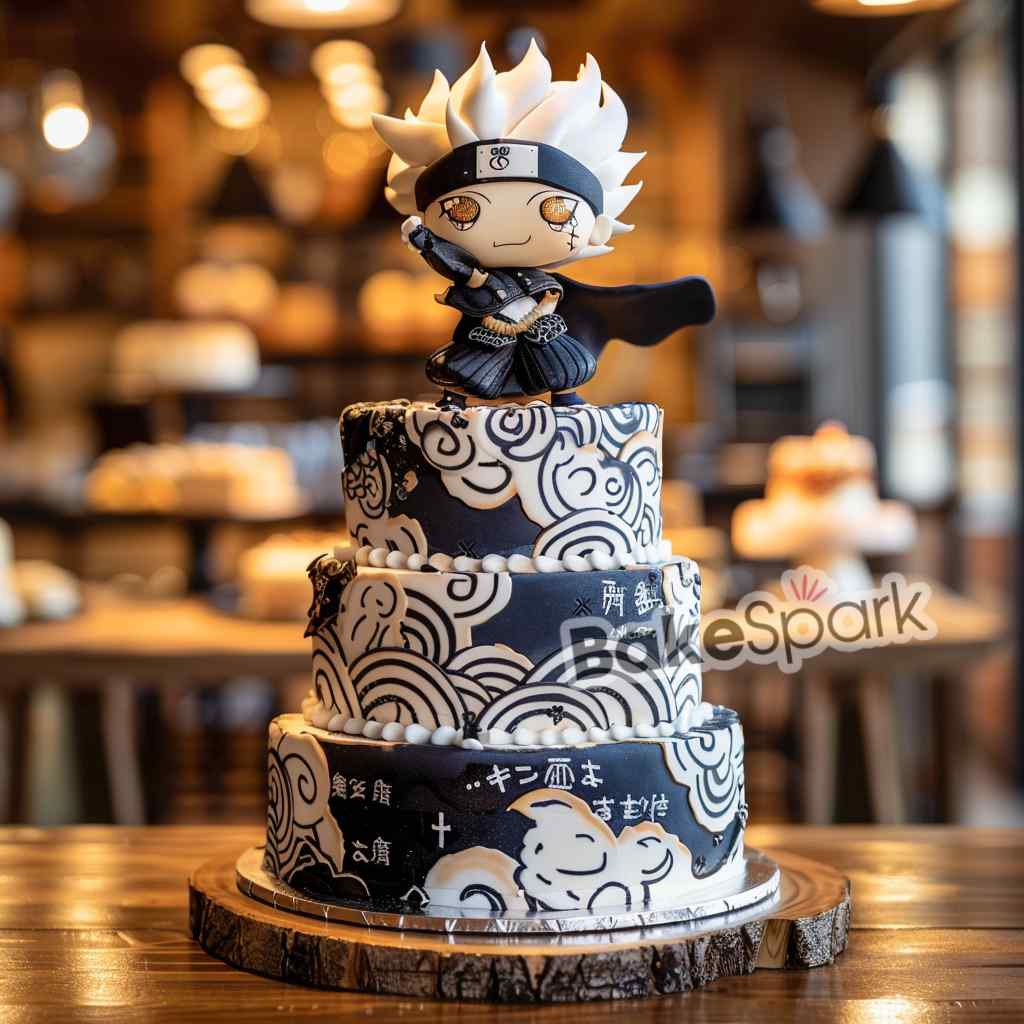 gojo cake design