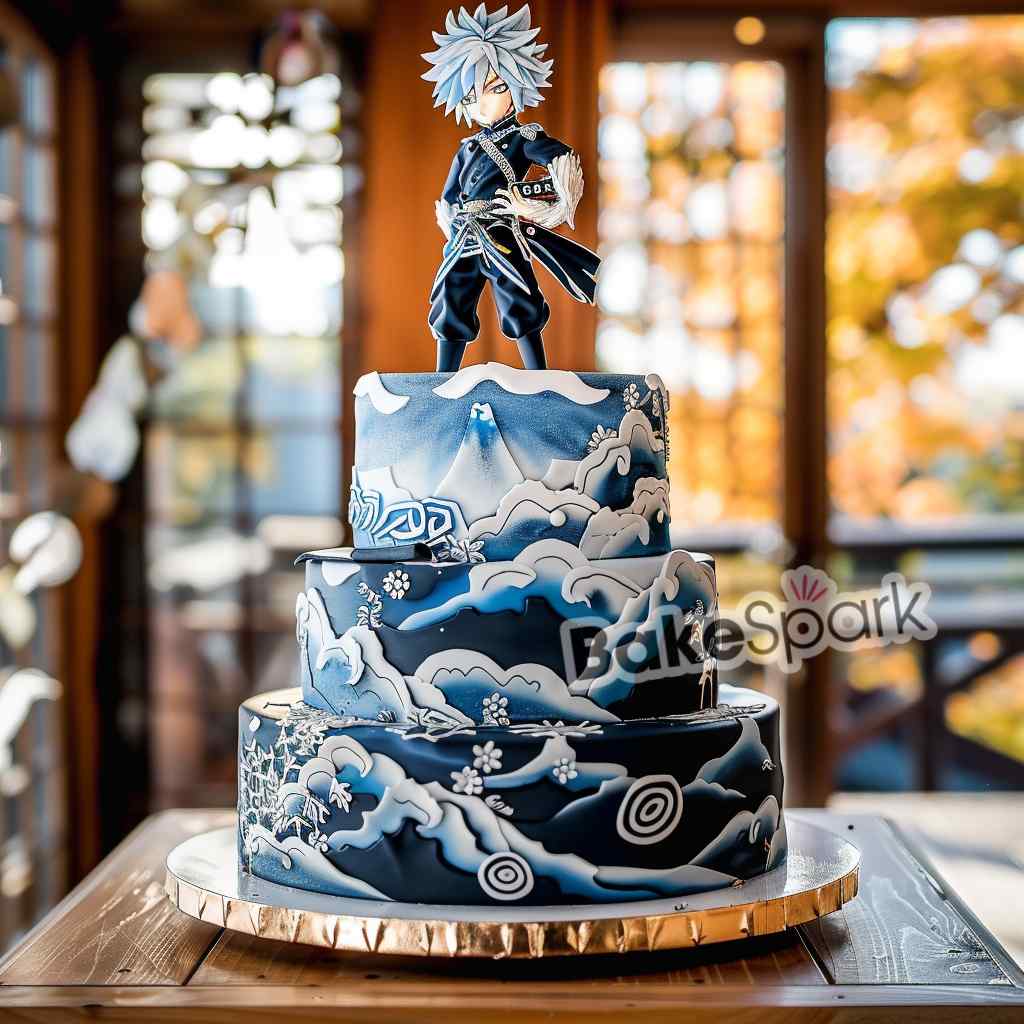 gojo cake design