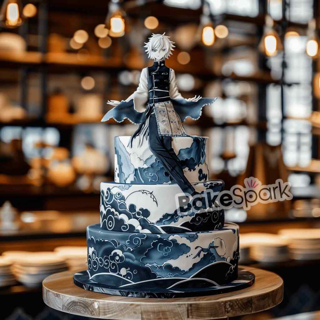 gojo cake design