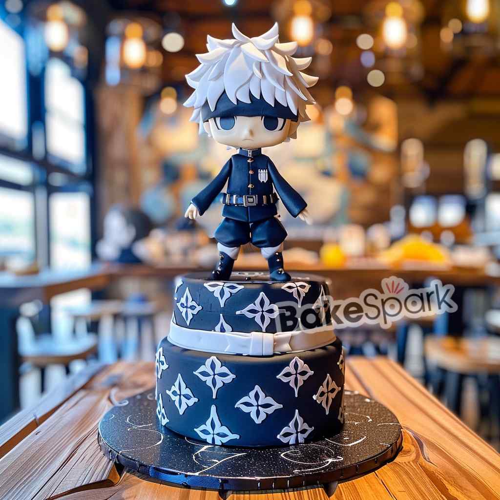 gojo cake design