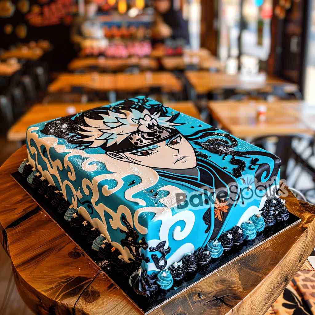 gojo cake design