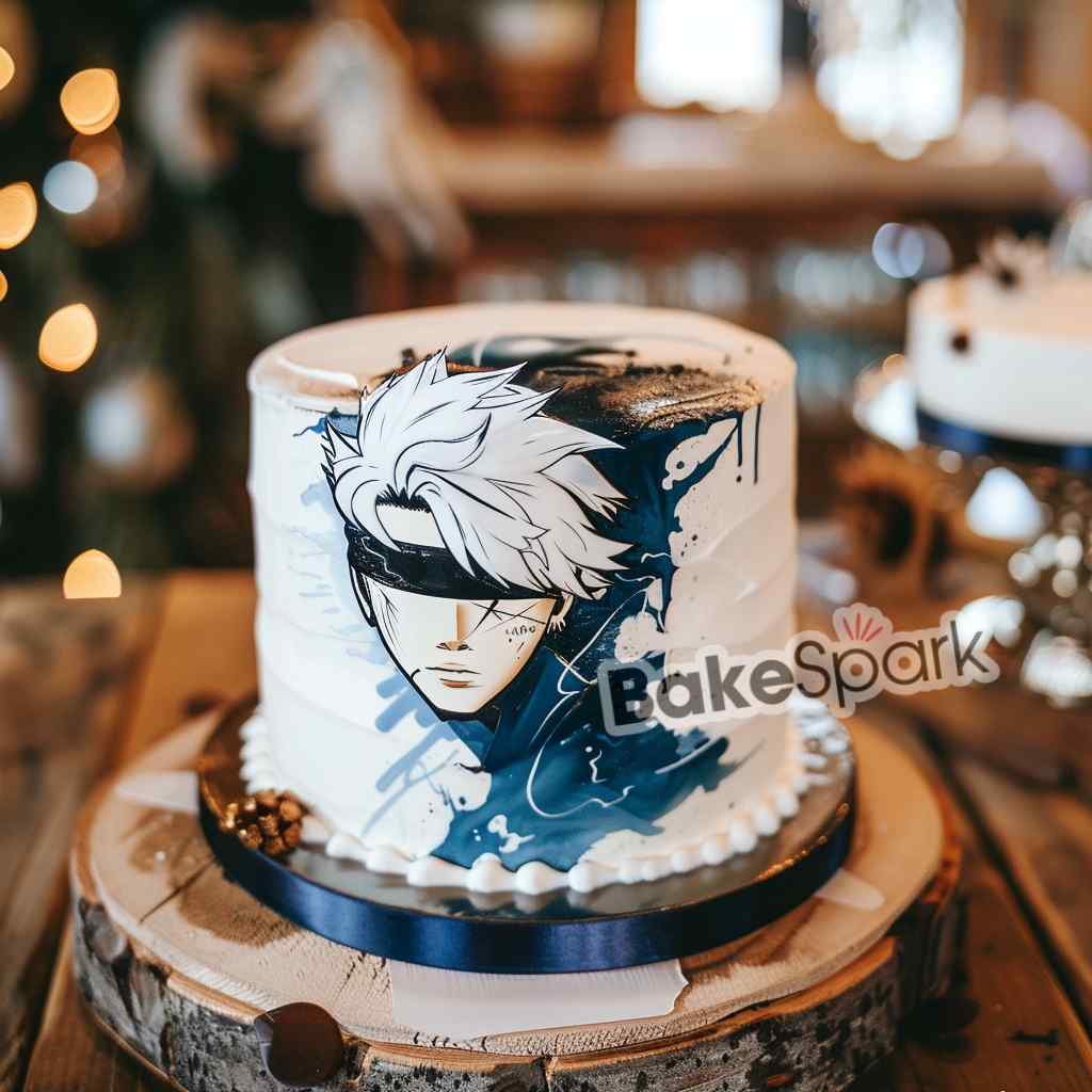 gojo cake design