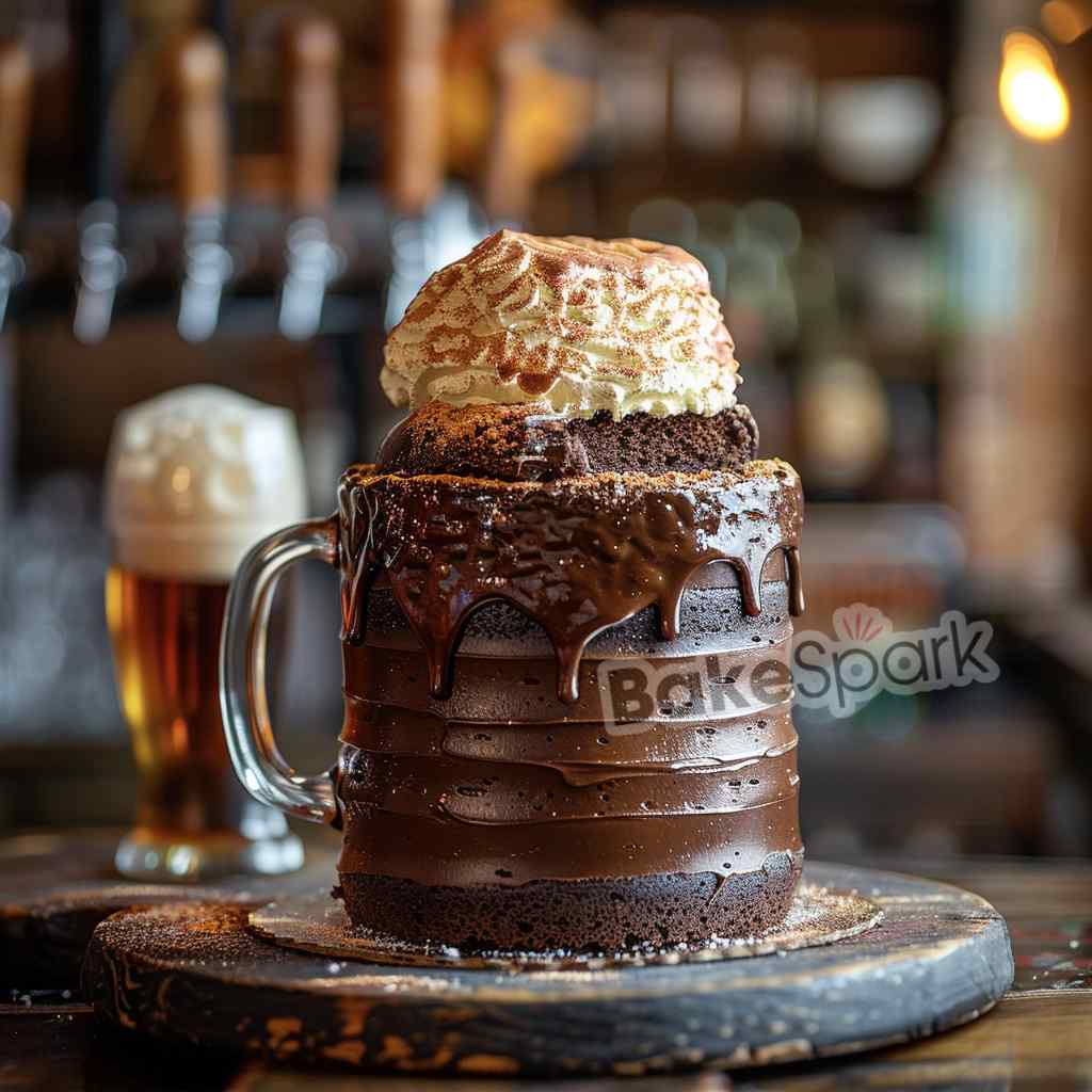 men and father cake