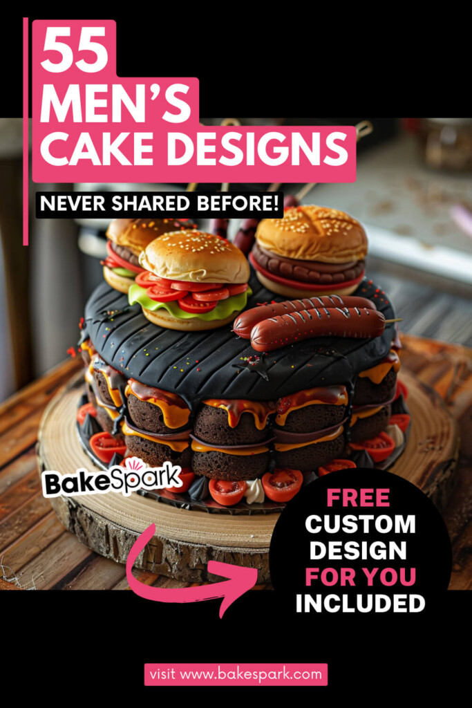 men's cake pinterest