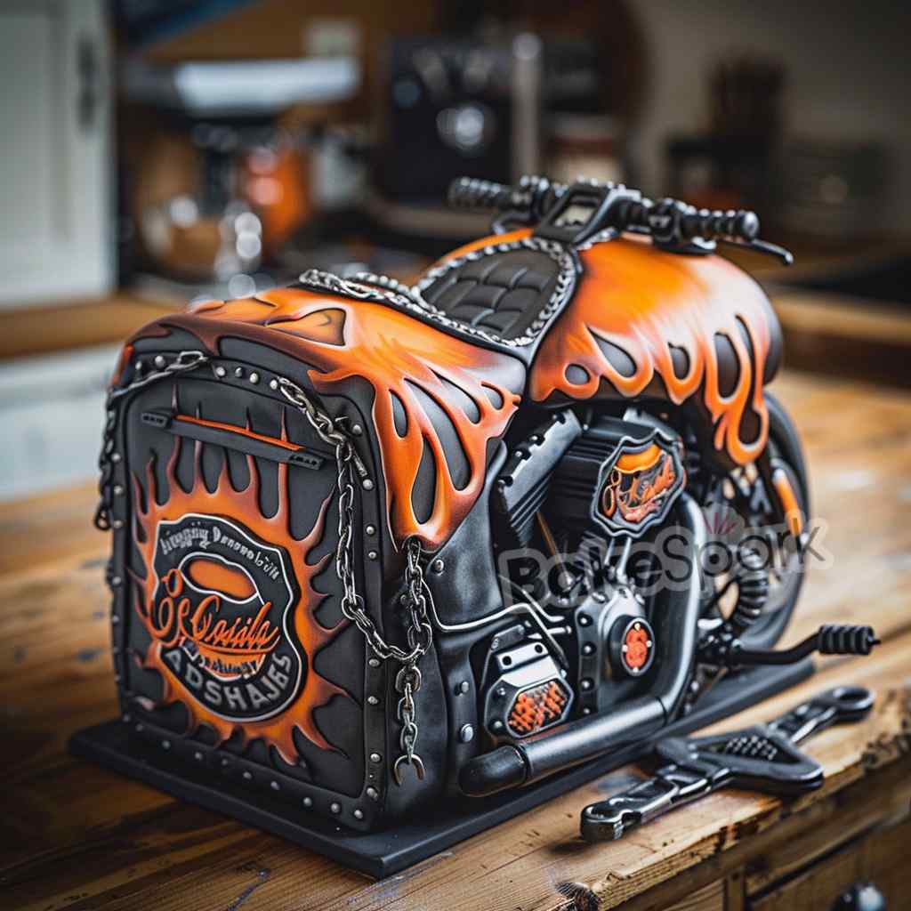 men and father cake