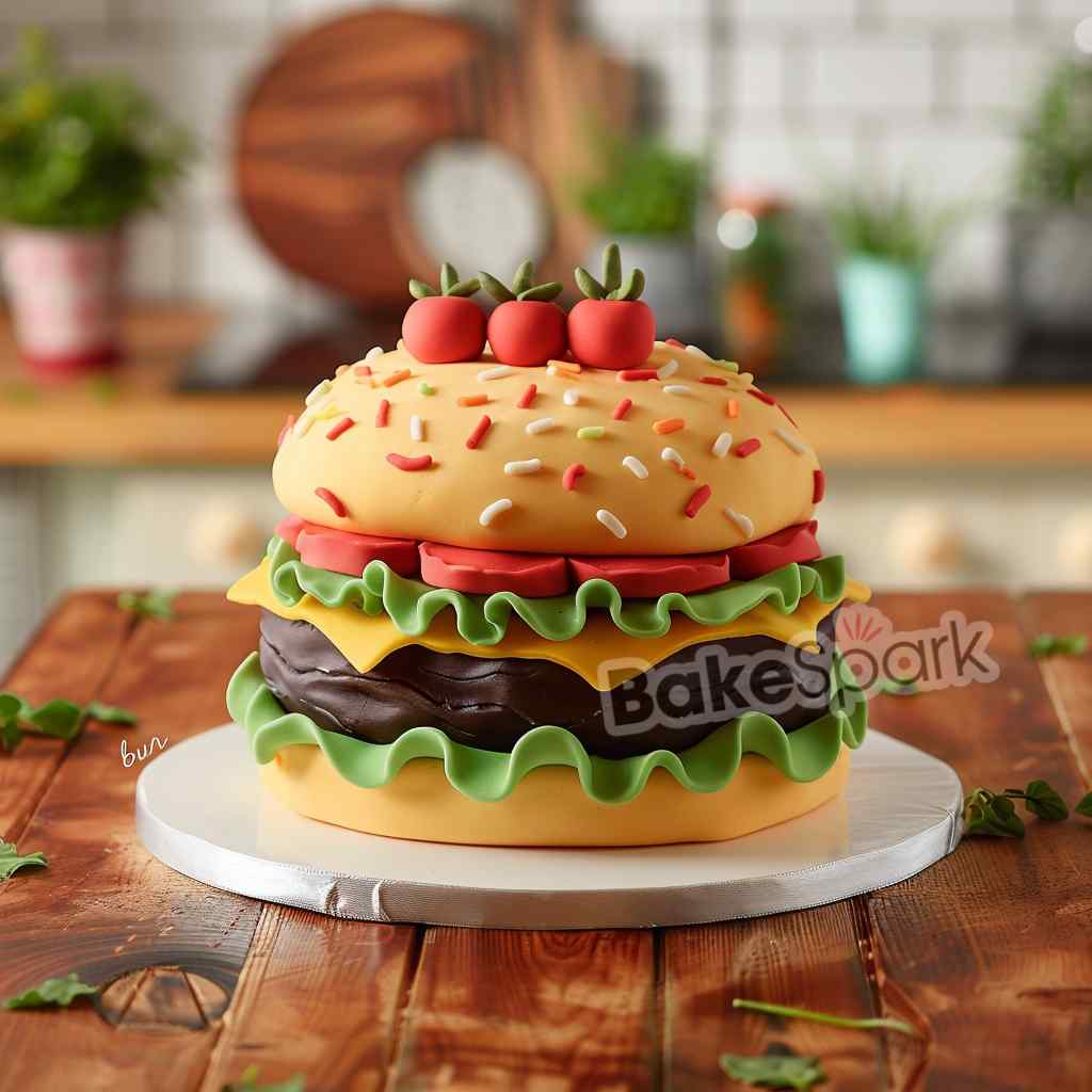men and father cake