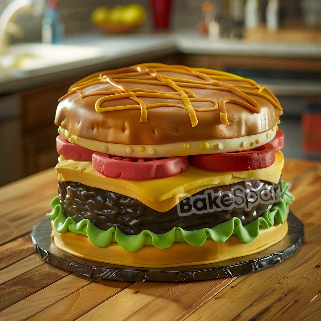 men and father cake