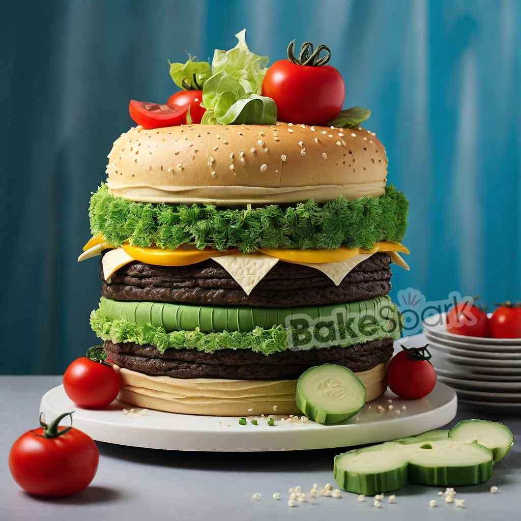 men and father cake