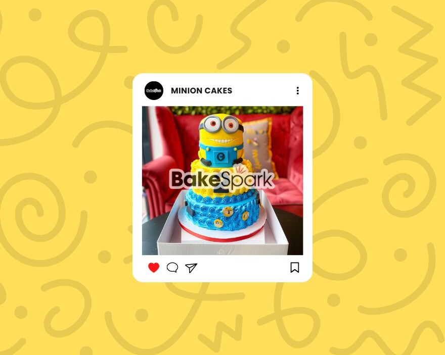 minions cake design