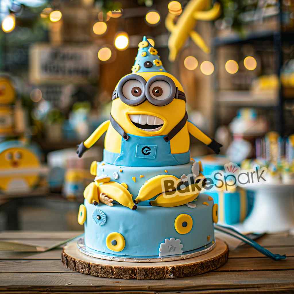 minions cake design