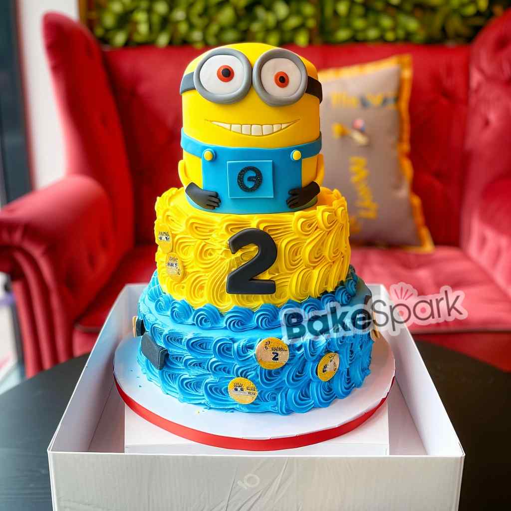 minions cake design