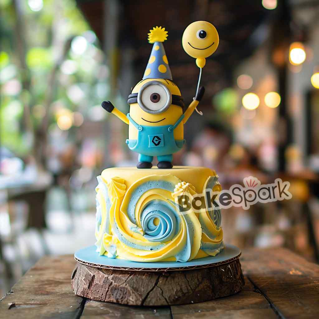 minions cake design
