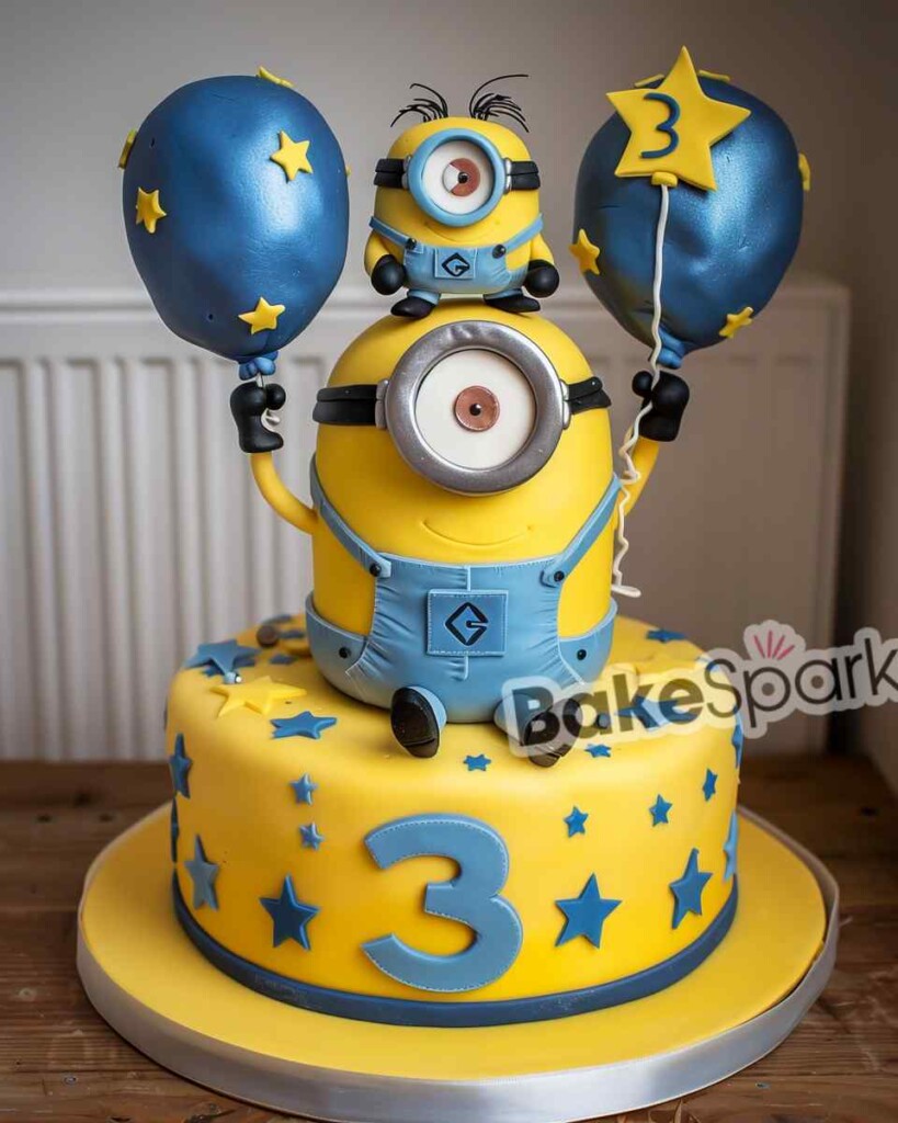 minions cake design