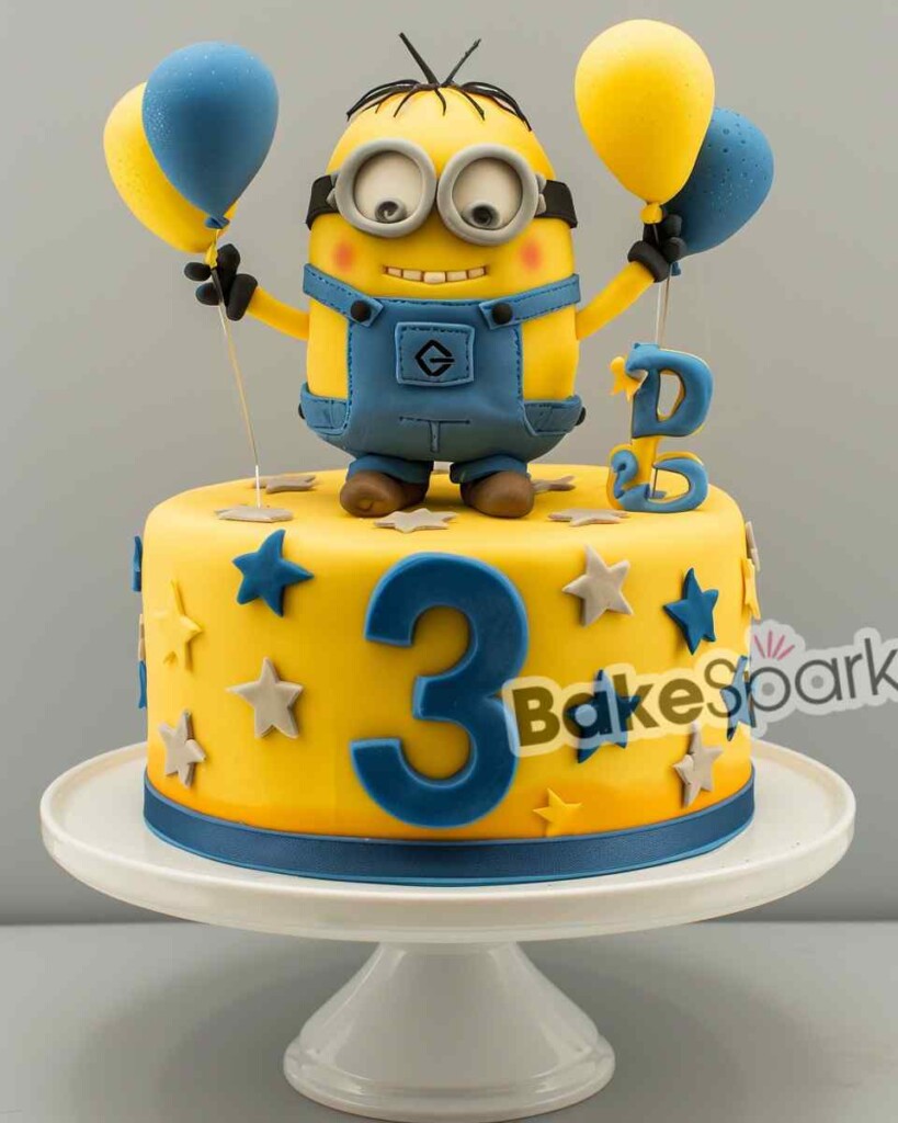 minions cake design