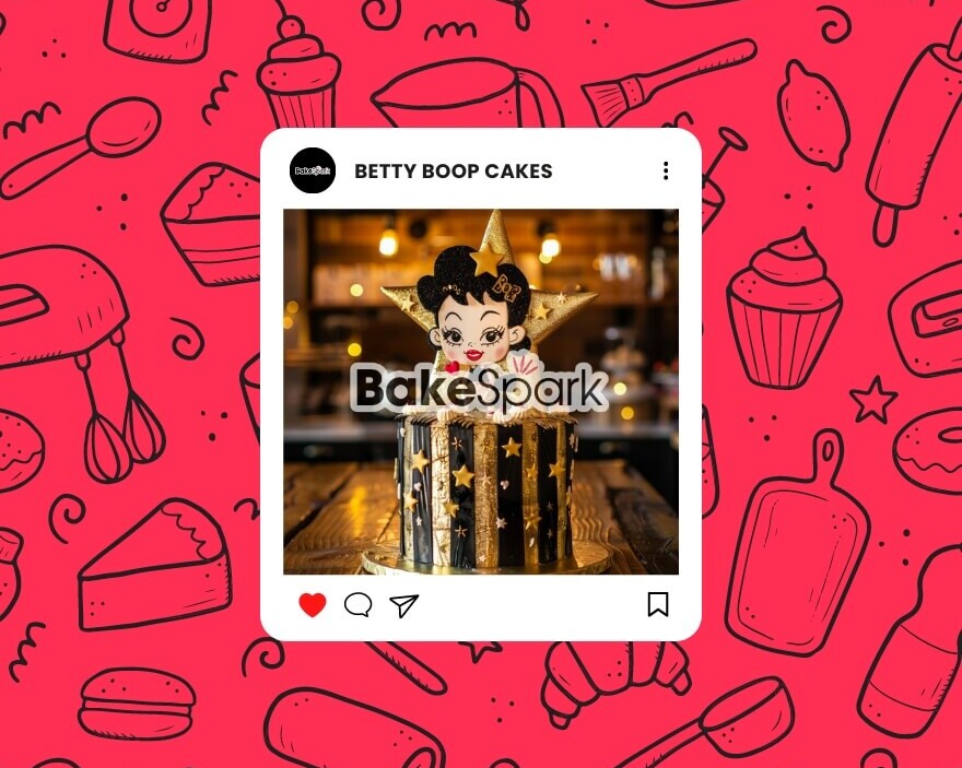 betty bloop cake