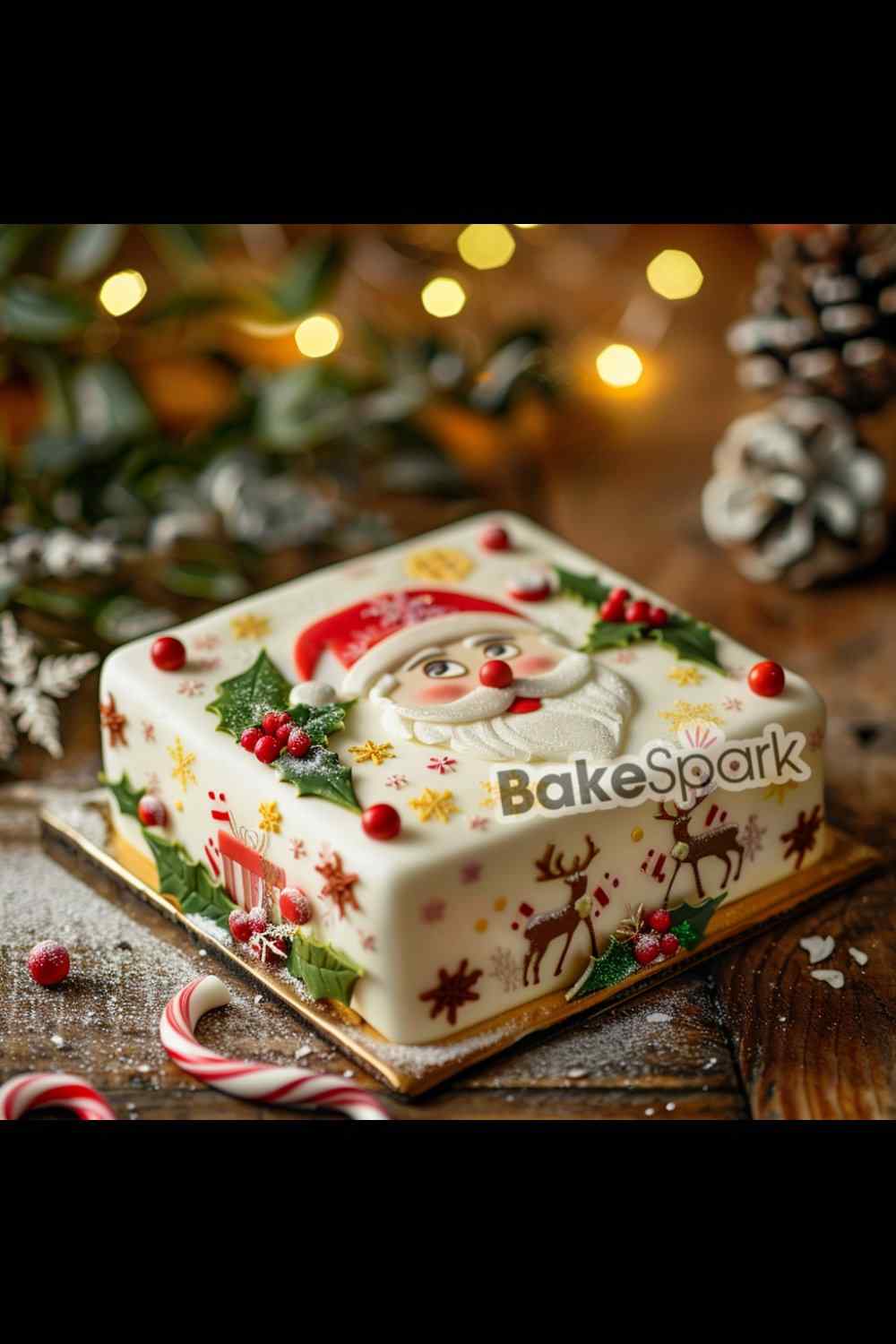 christmas cake idea