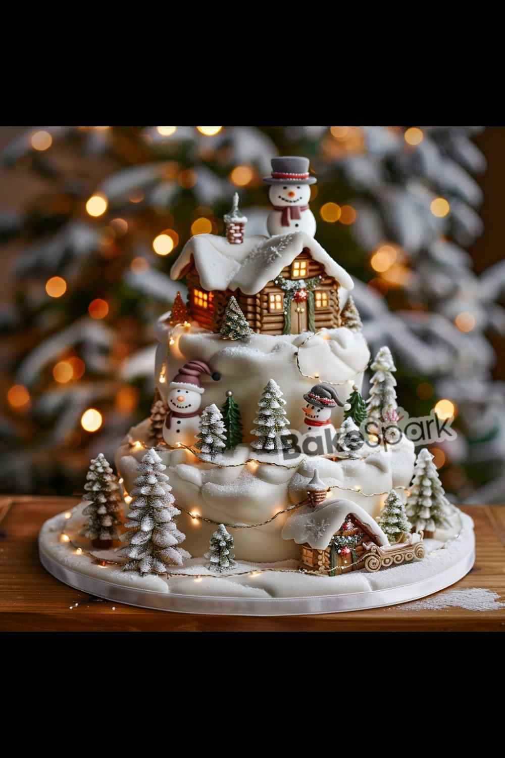 christmas cake idea