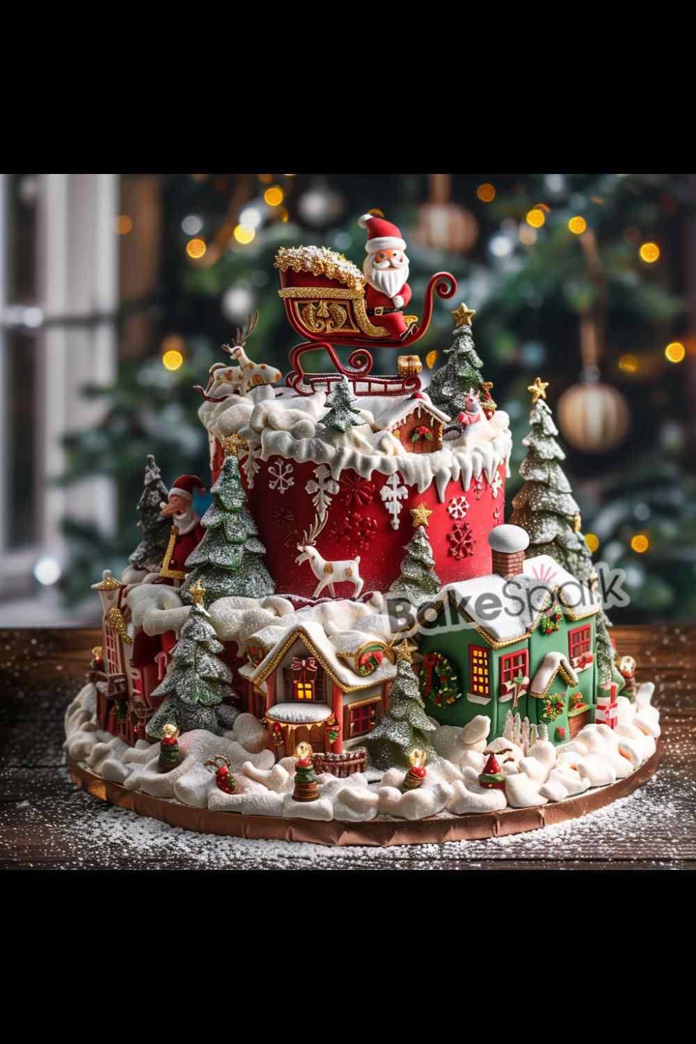 christmas cake idea