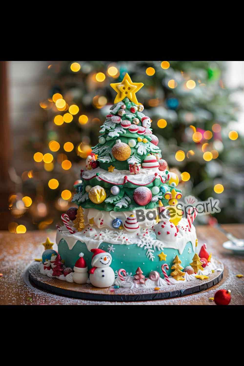 christmas cake idea