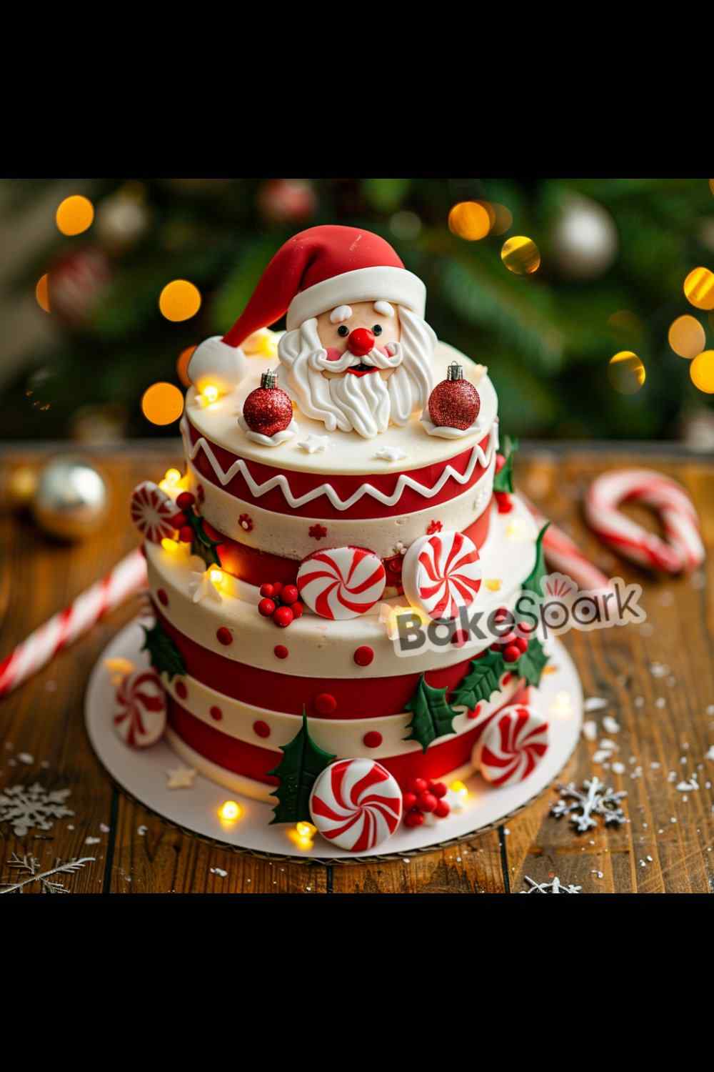 christmas cake idea