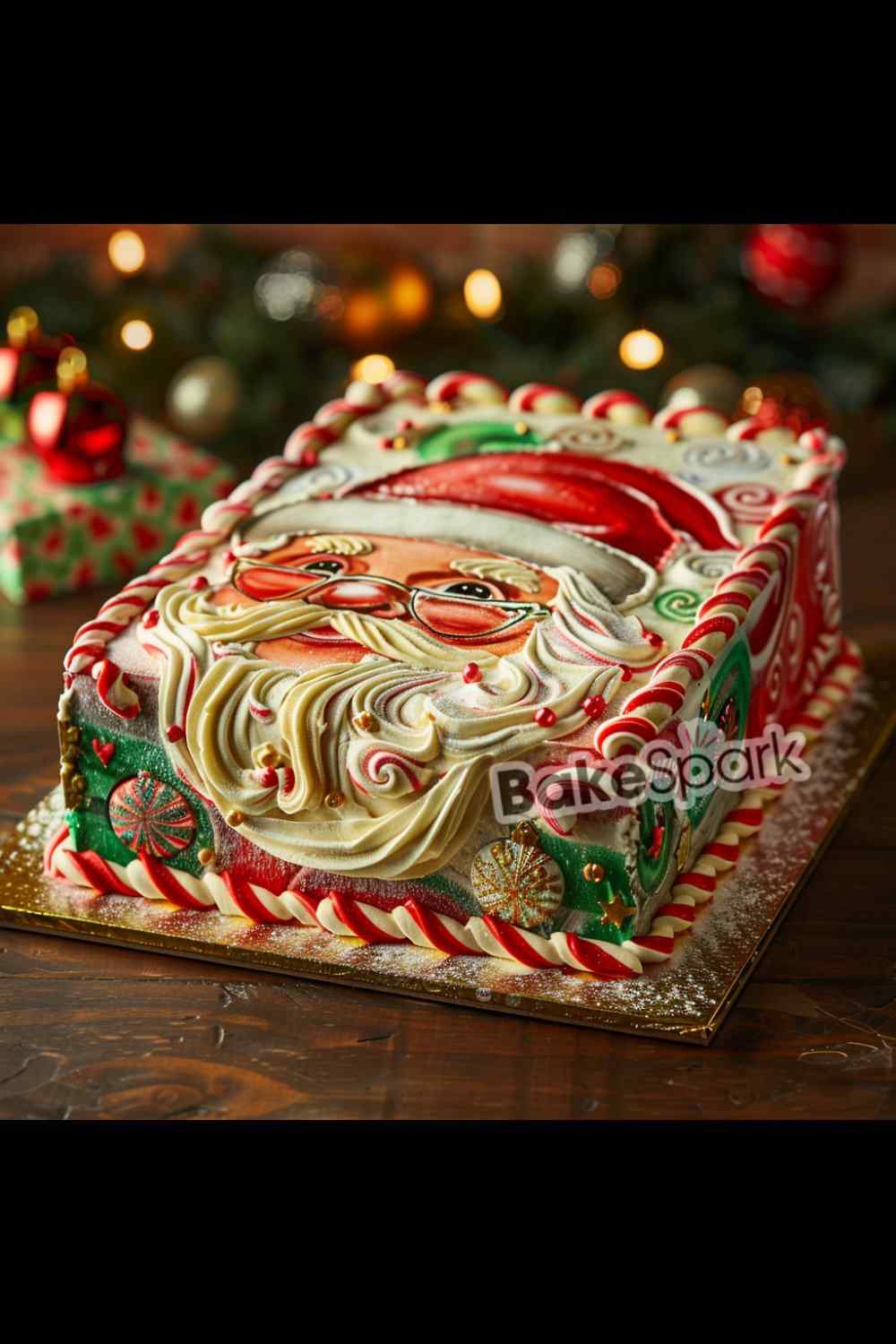 christmas cake idea