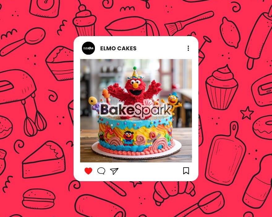 elmo cakes