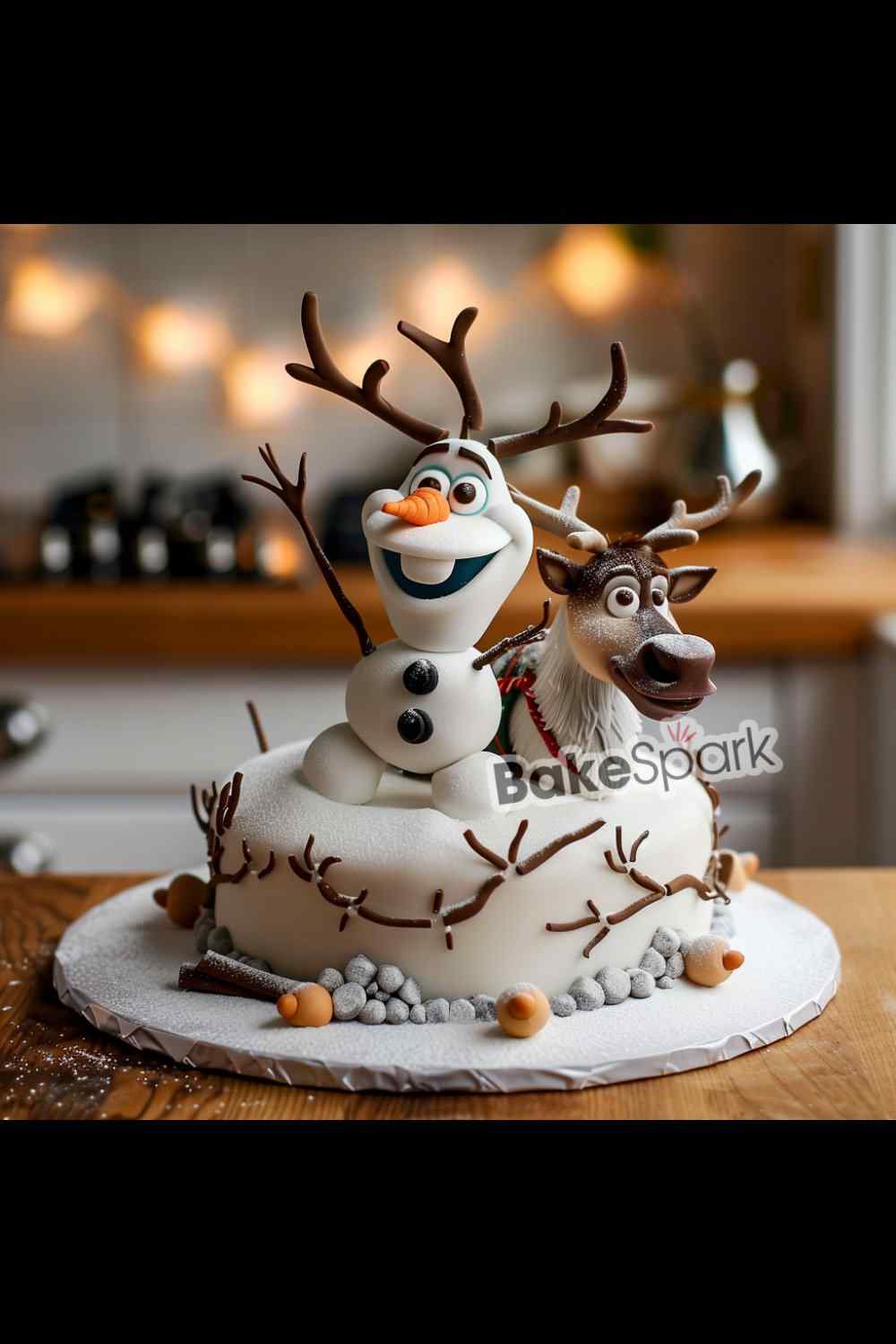 frozen cake design