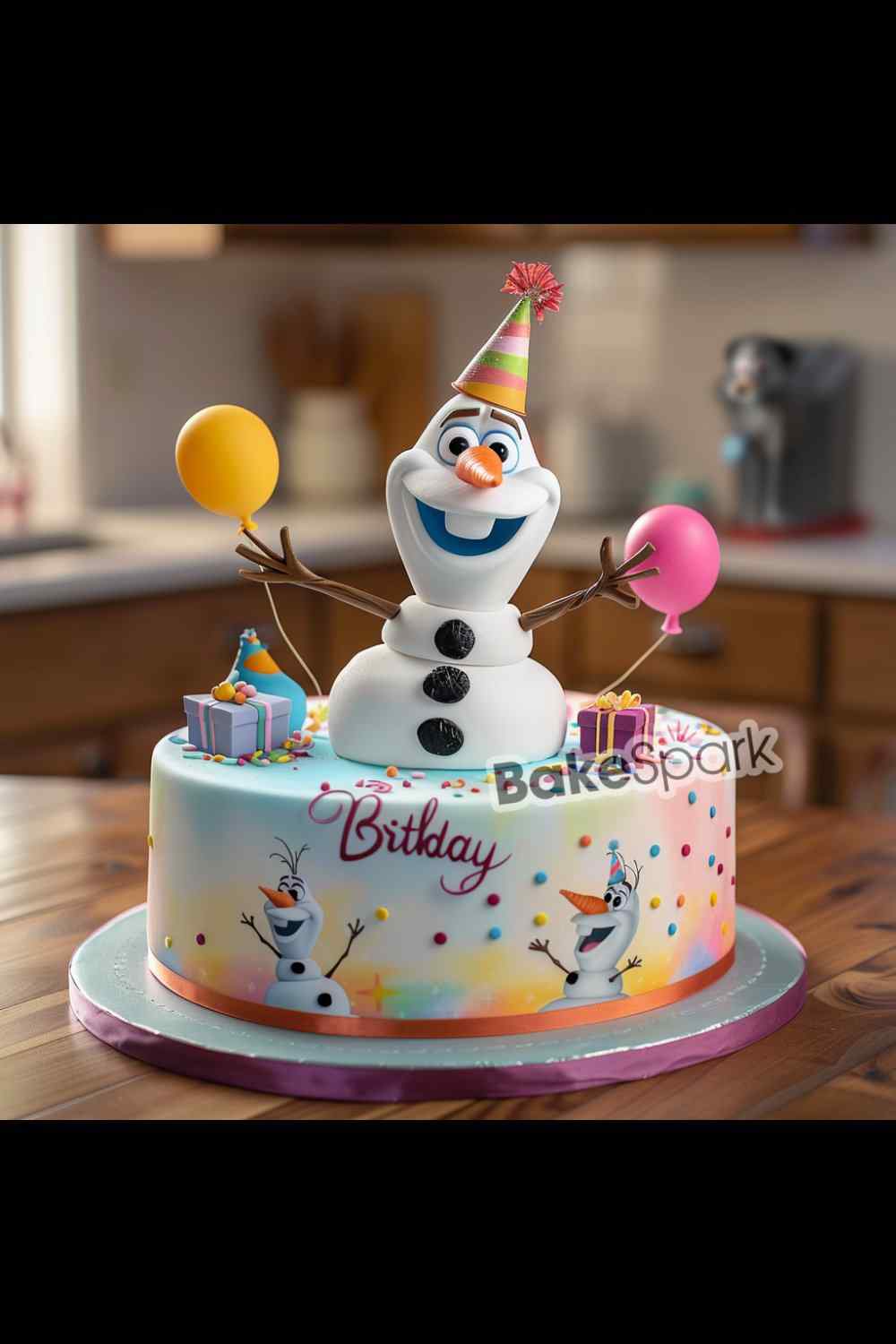 frozen cake design