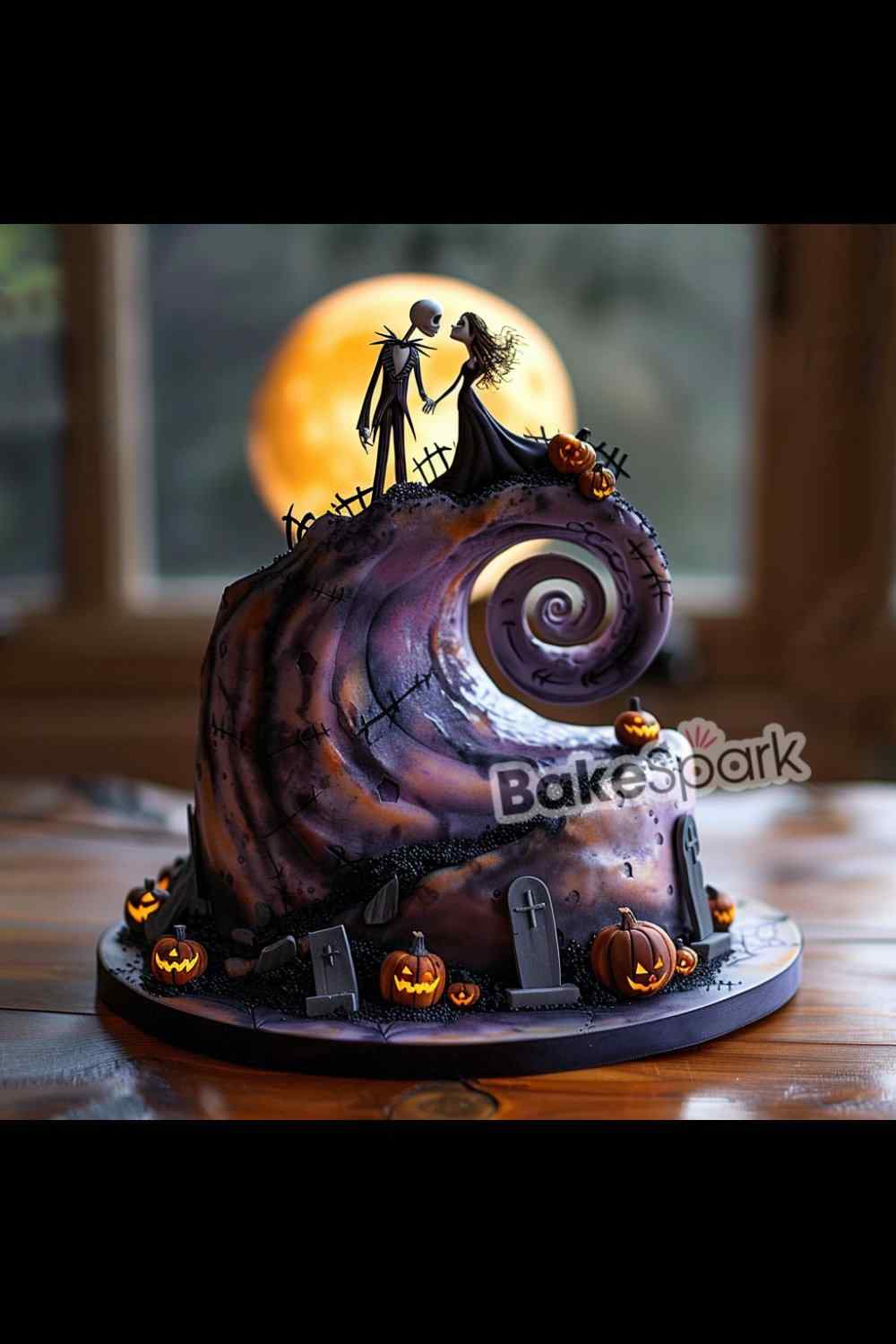 nightmare before christmas cake ideas