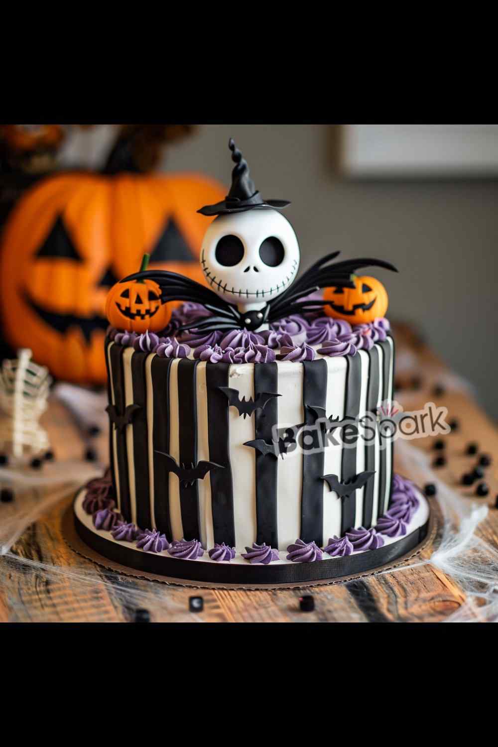 nightmare before christmas cake ideas