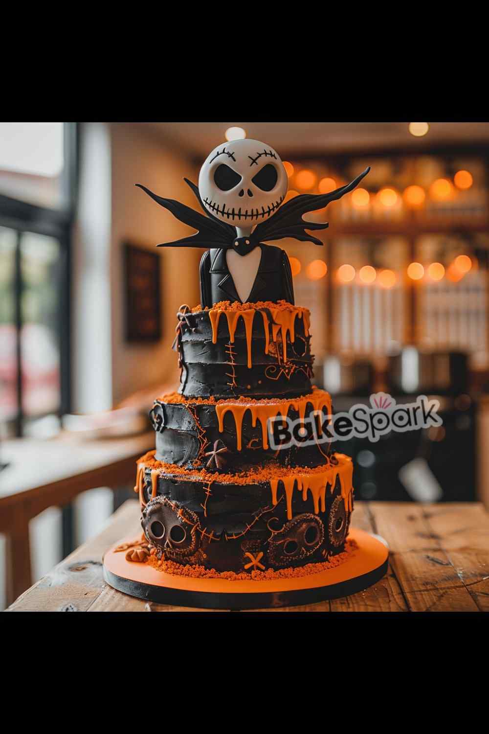 nightmare before christmas cake ideas