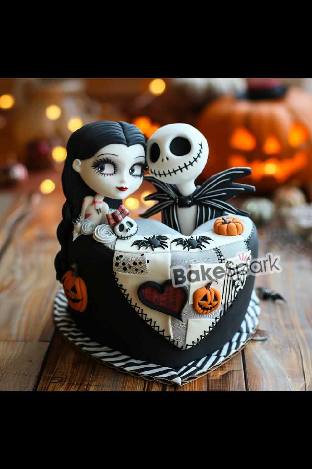nightmare before christmas cake ideas