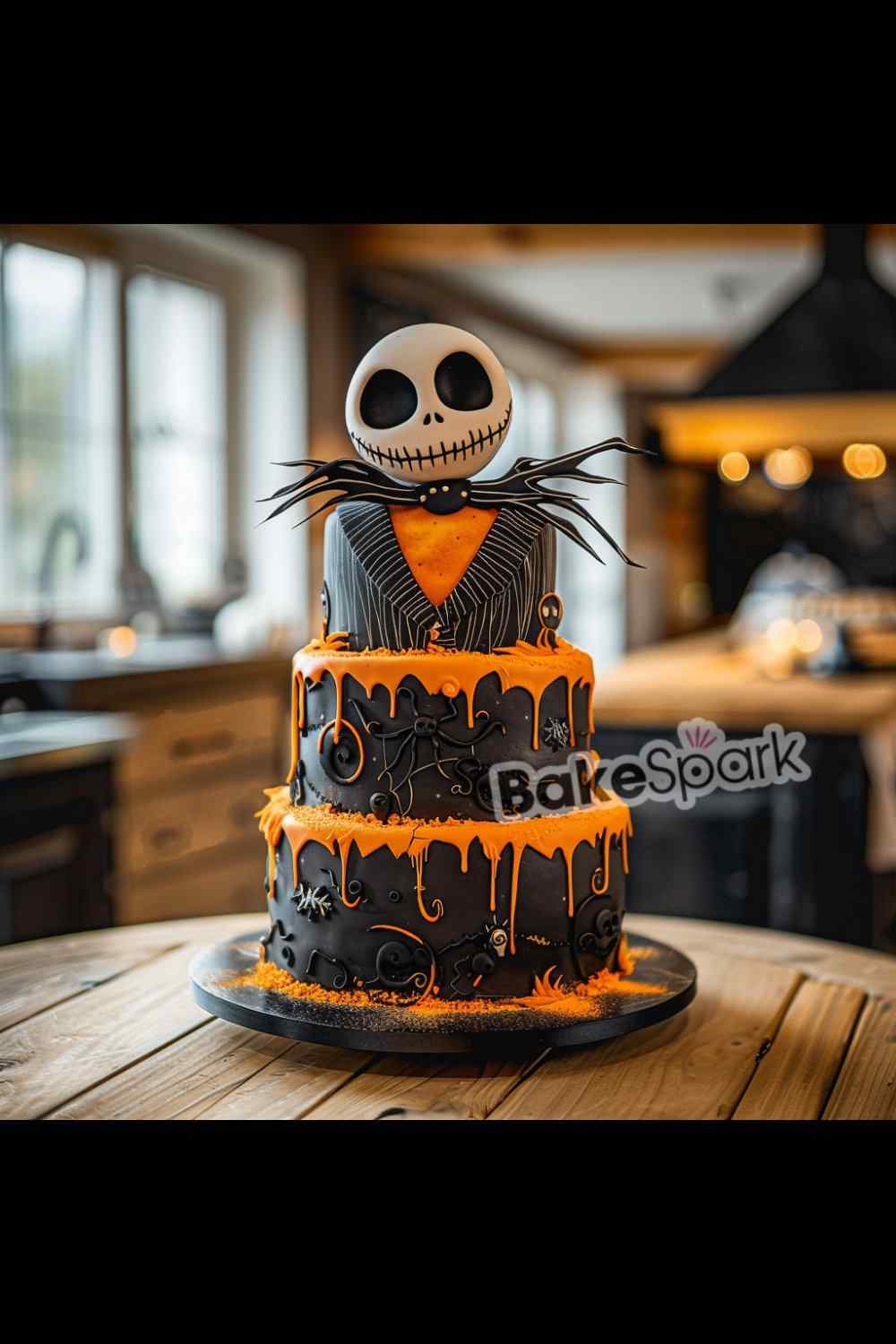 nightmare before christmas cake ideas