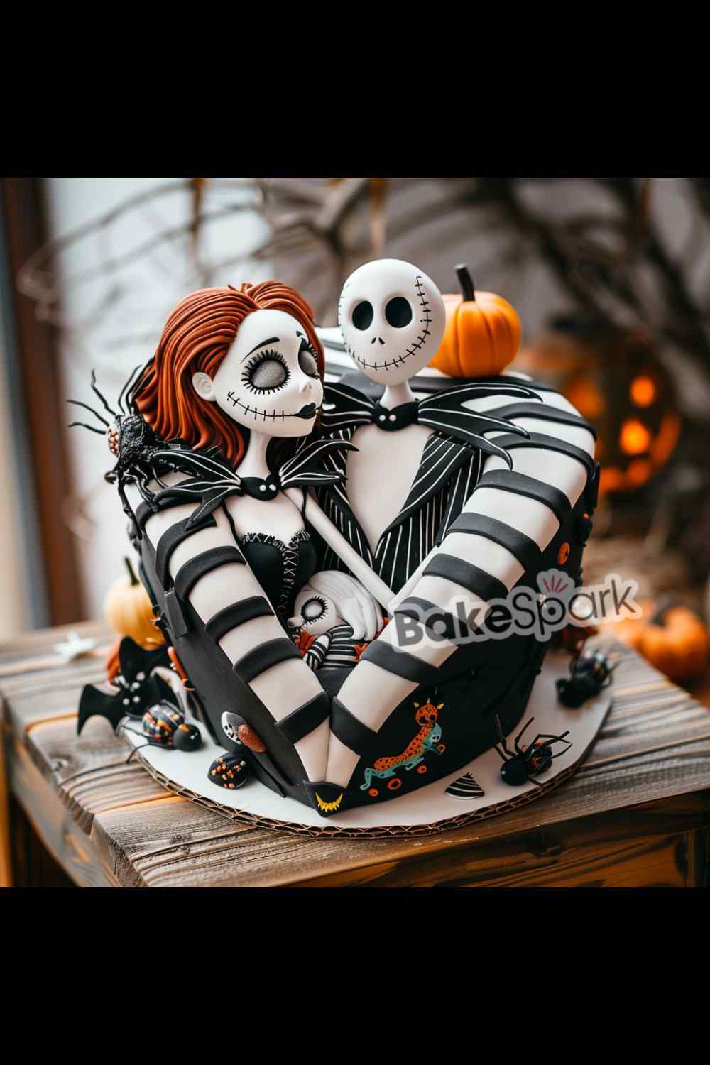 nightmare before christmas cake ideas
